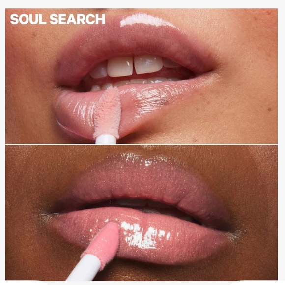 Milk Odyssey Hydrating Lip Oil Gloss SOUL SEARCH
(light pink with gold shimmer) - Picture 3 of 7